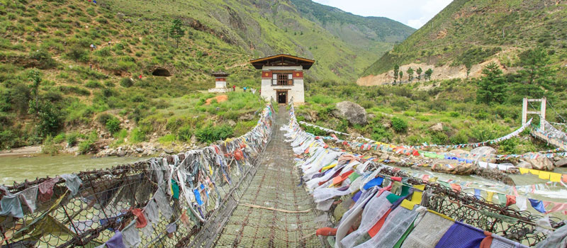 Tachog Lhakhang Old Bridge